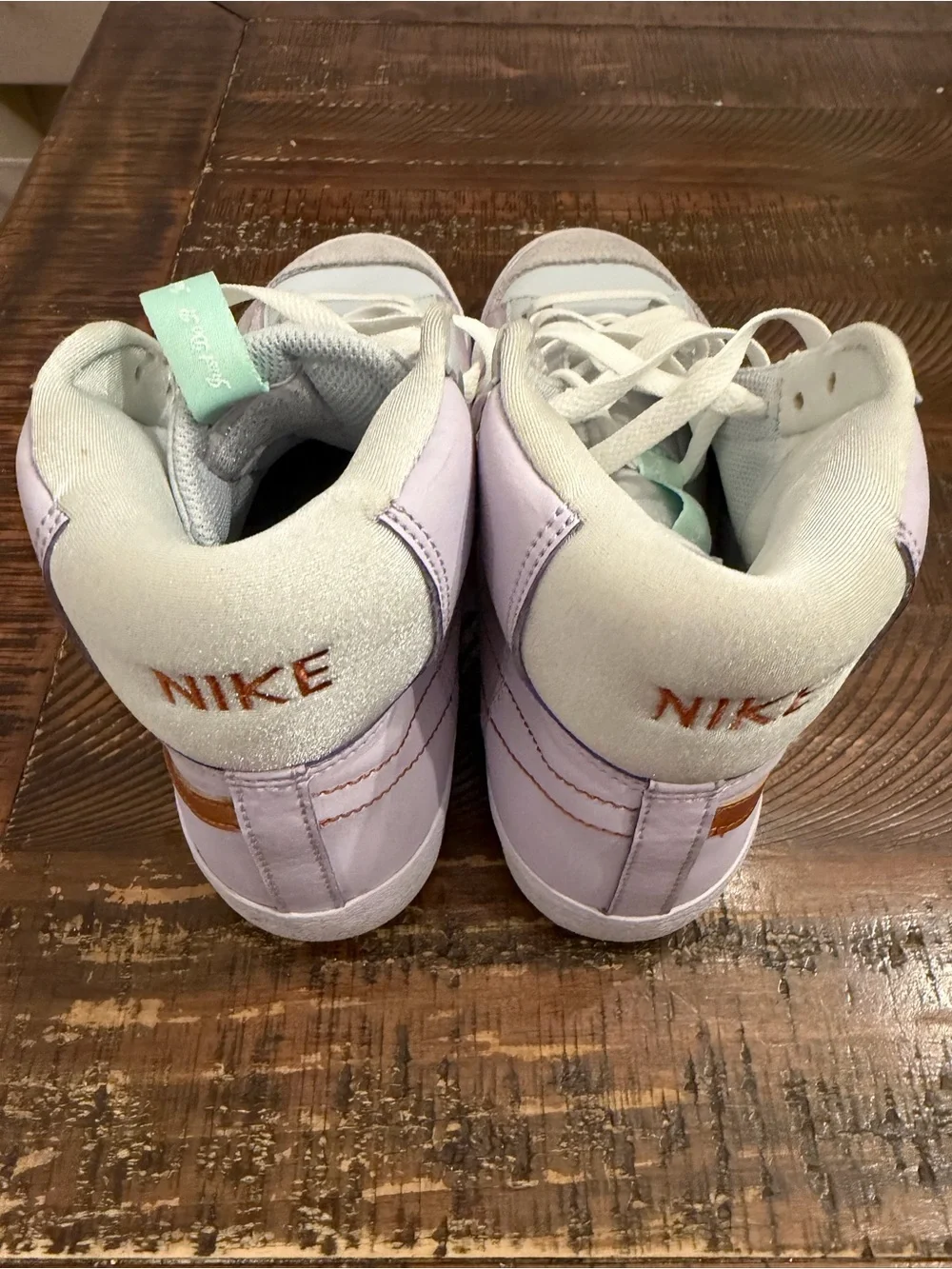 Nike Blazer Mid 77 Barely Grape Metallic Copper Size 6.5Y